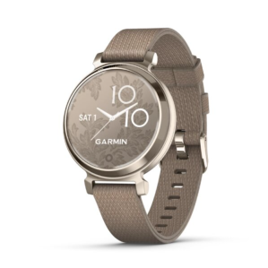 Умные часы Garmin Lily 2 Classic Cream Gold/Coffee Fabric с кофейным ремешком