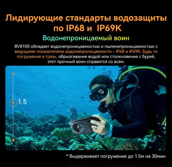 Смартфон Blackview BV8100 8/256Gb Orange